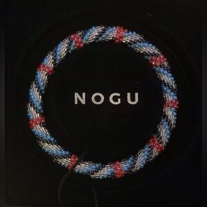 🩵💙❤️🤍 NOGU Himalayan Blue, Red, White Bracelet 🤍❤️💙🩵